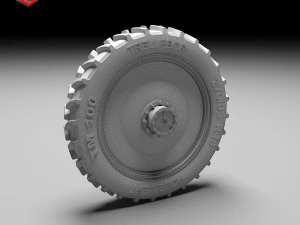 tractor tire 3D Model
