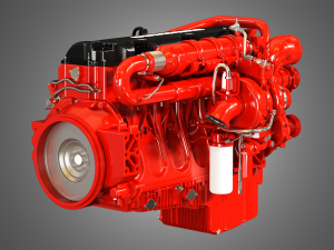 cummins x12 truck engine - Modèle 3D