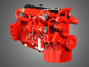 cummins x12 truck engine - 3D Model