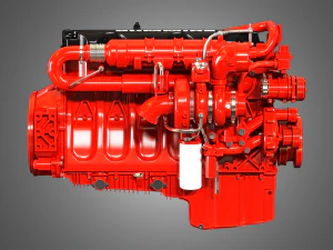 cummins x12 truck engine - 3D Model