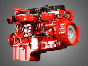 cummins x12 truck engine - 3D Model