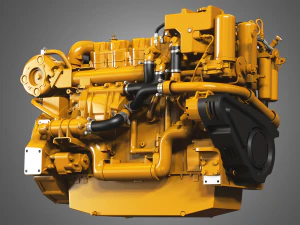 cat - c18 acert engine - 3D Model