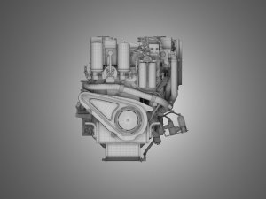 cat - c18 acert engine - 3D 模型