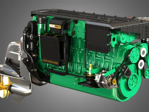 volvo penta d6 - 330 - 3D Model