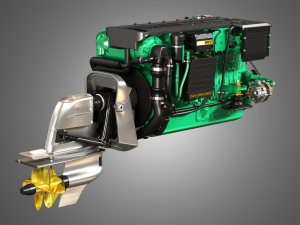 volvo penta d6 - 330 - Modelo 3D