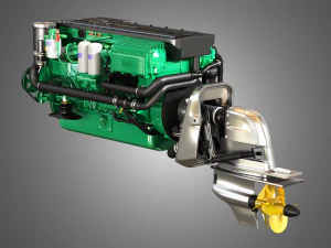 volvo penta d6 - 330 - 3D Model