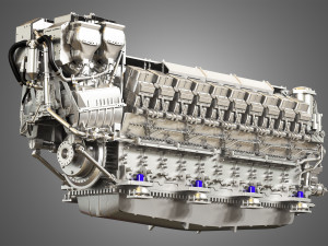 mtu-8000-20v engine Model 3D