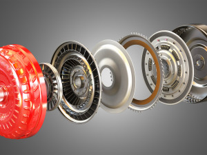 transmission torque converter -  3D Model
