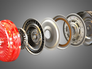 transmission torque converter - Modelo 3D