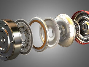 transmission torque converter - 3D Model