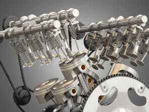 v6 engine - 3D Model