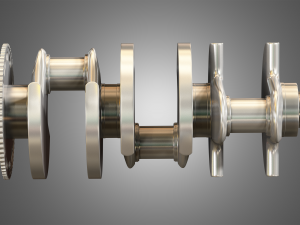 crankshaft 3D-Modell