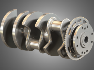 crankshaft 3D-Modell