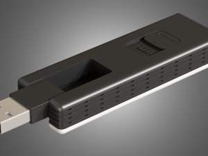 motorolla usbw25200 wimax - internet device - Modèle 3D