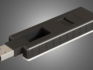 motorolla usbw25200 wimax - internet device - Modèle 3D