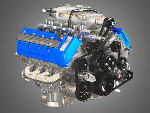 2013 svt mustang shelby gt500 engine Model 3D