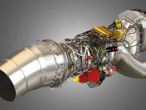 Airbus engine tp400-d6 3D Model