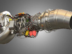 Airbus engine tp400-d6 3D Model