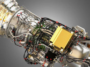 Airbus engine tp400-d6 3D Model