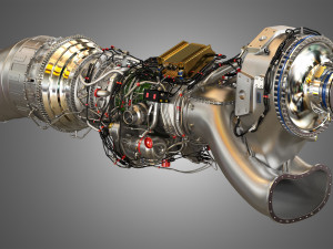 Airbus engine tp400-d6 3D 모델
