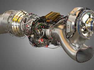 Airbus engine tp400-d6 3D Model