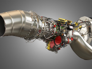 Airbus engine tp400-d6 3D 모델