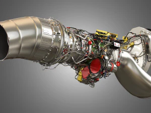 Airbus engine tp400-d6 3D Model