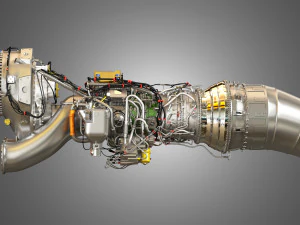 Airbus engine tp400-d6 3D Model