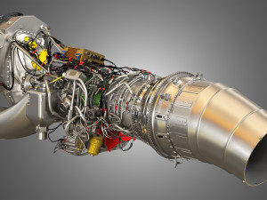 Airbus engine tp400-d6 3D 모델