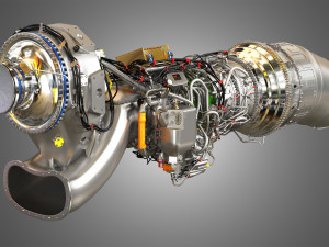 Airbus engine tp400-d6 3D Model
