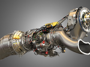 Airbus engine tp400-d6 3D 모델