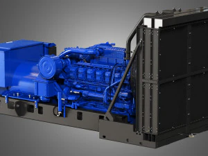 gerador 3512c motor lagarta Modelo 3D