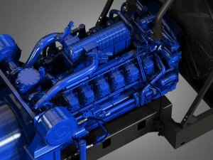gerador 3512c motor lagarta Modelo 3D
