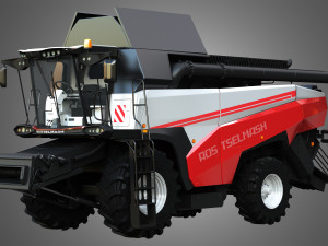 harvester combine - rostselmash Modelo 3D