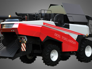 harvester combine - rostselmash 3D 모델