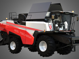 harvester combine - rostselmash 3D 모델