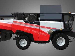 harvester combine - rostselmash 3D Model