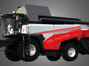 harvester combine - rostselmash 3D 모델