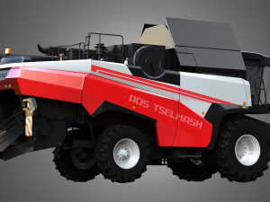 harvester combine - rostselmash 3D 모델