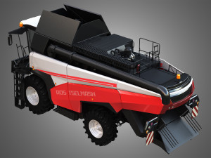 harvester combine - rostselmash 3D 모델