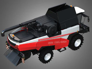 harvester combine - rostselmash 3D Model