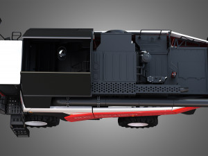 harvester combine - rostselmash 3D 모델