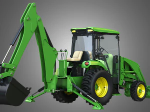 john deere tractor 3D Model