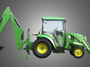 john deere tractor 3D Model