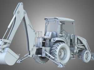 john deere tractor Modelo 3D