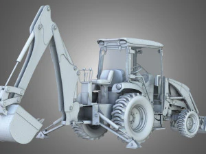 john deere tractor 3D Model