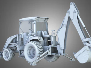 john deere tractor 3D Model