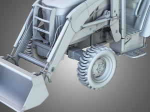 john deere tractor Modelo 3D