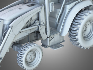 john deere tractor Modelo 3D