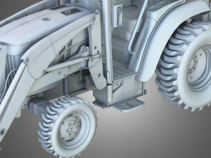 john deere tractor 3D Model